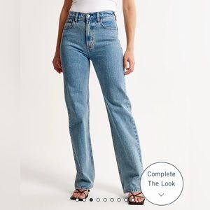 Abercrombie High Rise 90s Relaxed Jeans